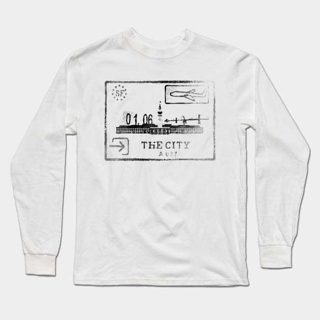 San Francisco Passport Long Sleeve T-Shirt by KnuckleTonic